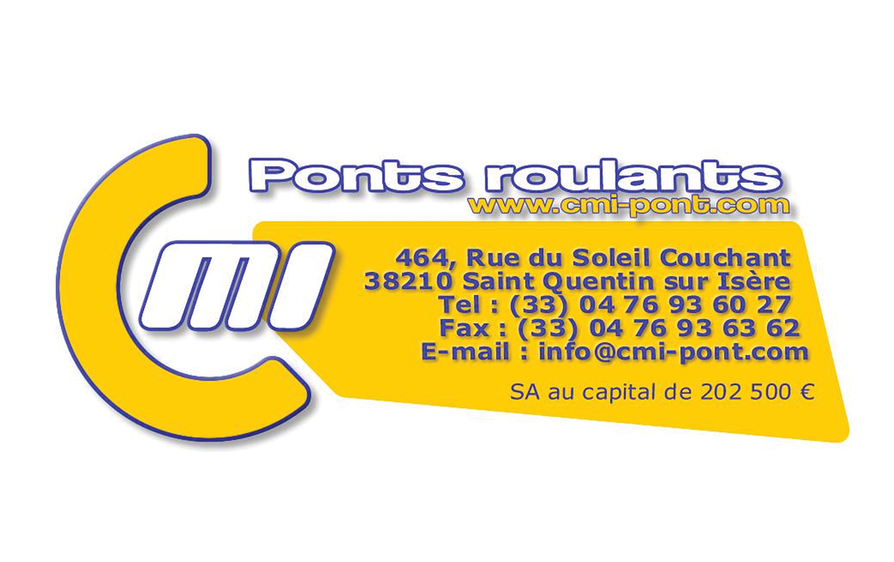 Logo CMI Ponts roulants