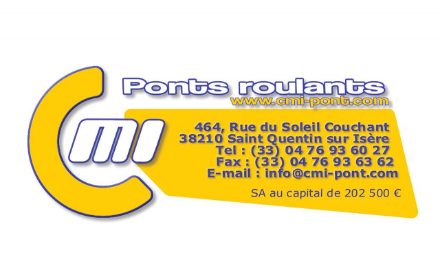 Logo CMI Ponts roulants