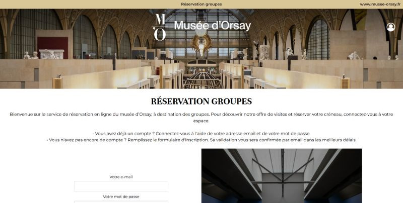 Musée d'Orsay et de l'Orangerie client ingenie