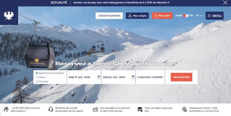 Serre Chevalier réservation